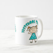 Mug Professeur préscolaire mignon (Devant droit)