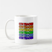 Mug Professeur Rainbow Gym (Gauche)