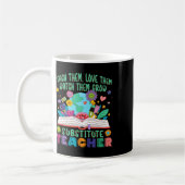 Mug Professeur remplaçant Daisy Flower Professeur remp (Gauche)