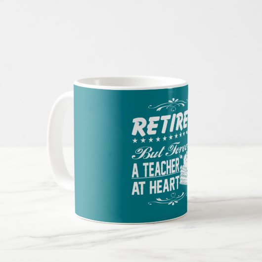 Mug Professeur retraité (Devant gauche)