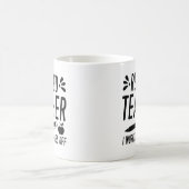 Mug Professeur Retraité J'Ai Travaillé Ma Classe (Centre)