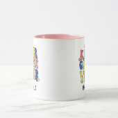 Mug Professeur Retro Vibes de jardin d'enfants (Centre)