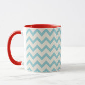 Mug Professeur rouge de Chevron Apple d'Aqua (Gauche)