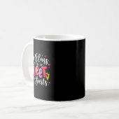 Mug Professeur Saint Valentin Ma Classe Est Pleine De (Devant gauche)