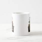 Mug Professeur squelette drôle de l'année cadeau perso (Centre)