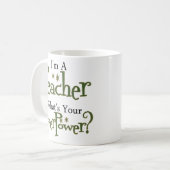 Mug Professeur superbe (Devant gauche)