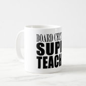 Mug Professeur superbe certifié par conseil (Devant gauche)