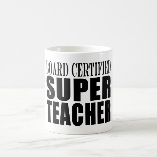 Mug Professeur superbe certifié par conseil (Centre)