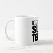 Mug Professeur superbe certifié par conseil (Gauche)