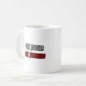 Mug Professeur / Superhero (Devant gauche)