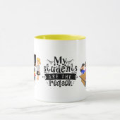 Mug Professeur Superhéros Mes étudiants sont la raison (Centre)