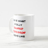 Mug professeur titulaire à plein temps (Devant gauche)