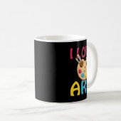Mug Professeur Travail Art Professeur Peintre Peinture (Devant droit)