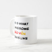 Mug professeur vietnamien giao vien, génial (Devant gauche)