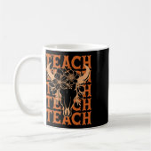 Mug Professeur Western Boho Far West Crâne de Taureau (Gauche)