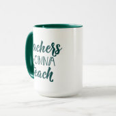 Mug Professeurs allant enseigner (Devant gauche)