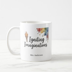 Mug Professeurs d'art créatifs qui enflamment les imag