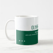 Mug Profession demi-chasseur-vert demi-blanc (Gauche)