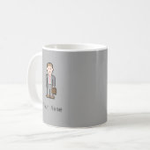 Mug Profession nommée faite sur commande de pixel (Devant gauche)