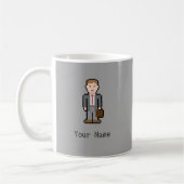 Mug Profession nommée faite sur commande de pixel (Gauche)