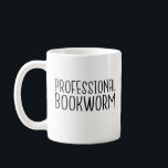 Mug Professional Bookworm - pour les bibliothécaires,<br><div class="desc">Cette énorme tasse à café est parfaite pour les anniversaires,  la fête des mères,  la fête des pères,  Noël ou toute occasion de cadeaux ! Idéal pour les hommes,  les femmes,  les ados,  les adultes,  les enfants,  papa,  maman,  grand-père,  grand-mère et tous les autres !</div>