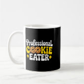 Mug Professional Cookie Eater Cookie Lover Chocolate C (Gauche)