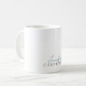 Mug Professional elegant modern minimalist plain (Devant gauche)