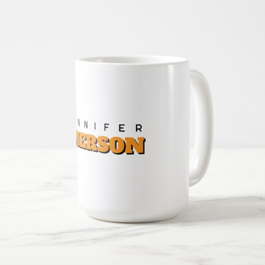 Mug Professional minimalist modern plain  (Devant droit)