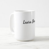 Mug Professional Modern Minimalist Plain Ajouter un no (Devant gauche)