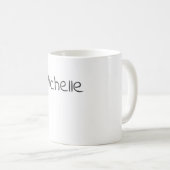 Mug Professional Modern Minimalist Plain Own Name (Devant droit)