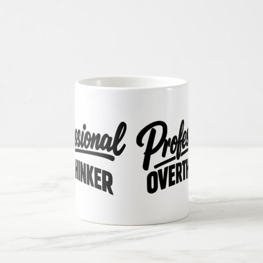 Mug Professional Overthinker Funny  (Centre)