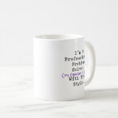 Mug Professional Problem Solver One Equation Style (Devant droit)