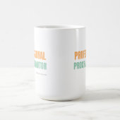 Mug "Professional Procrastinator" Witty Typography (Centre)