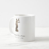 Mug Professionnel Avocat Procureur luxe (Devant gauche)