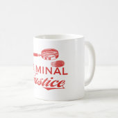 Mug Professionnel de la formation en justice pénale (Devant droit)