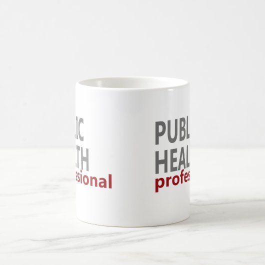 Mug professionnel de la santé publique (Centre)