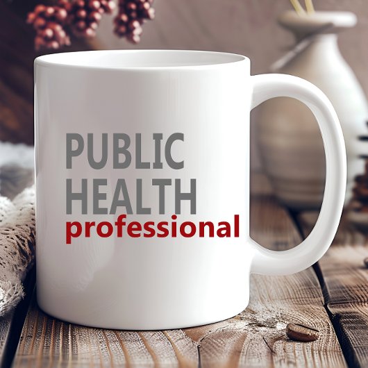 Mug professionnel de la santé publique