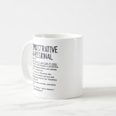 Mug Professionnel de l'administration (Devant gauche)