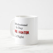 Mug Professionnel d'heure/chasseur de zombi (Devant gauche)