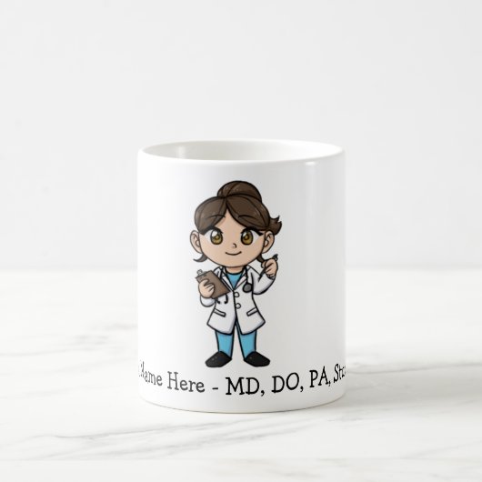 Mug Professionnel Médicale mignon personnalisé (Centre)