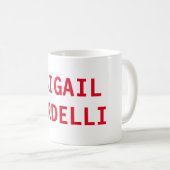Mug Professionnel minimaliste audacieux moderne (Devant droit)