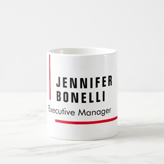 Mug Professionnel minimaliste moderne tendance (Centre)