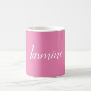 Mug Professionnel Moderne Minimaliste Rose