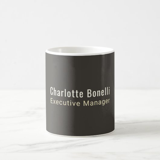 Mug Professionnel Moderne Minimaliste Simple (Centre)