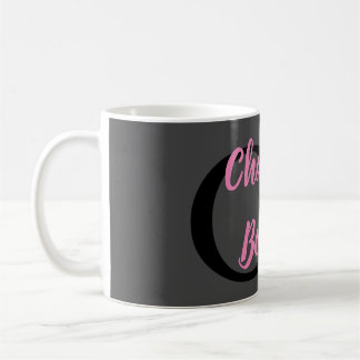 Mug Professionnel Moderne Monogramme Nom Minimaliste