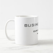 Mug Professionnel Moderne Plain Simple (Gauche)