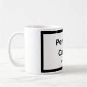 Mug Professionnel Moderne Simple Design Noir & Blanc (Gauche)