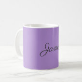 Mug Professionnel Moderne Simple Plain manuscrit (Devant gauche)