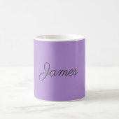 Mug Professionnel Moderne Simple Plain manuscrit (Centre)