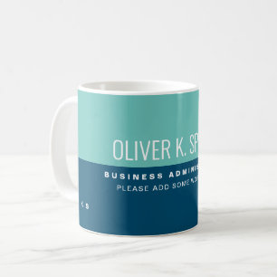 Mug Professionnel (professionnel) 2 tons bleu